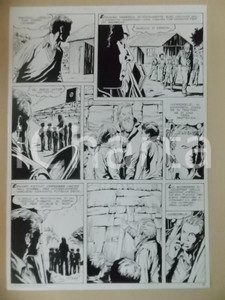 Opera d’arte autentica 1970 ca IL VECCHIO E LE STELLE Luciano Bernasconi UFO fatto con rottami Tavola 1