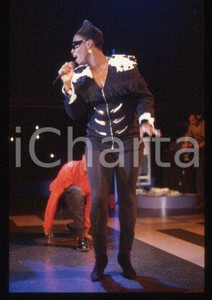 35mm vintage slide* 1990 ca ITALY American house music singer ADEVA (19)