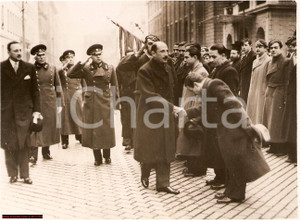 Fotografia d epoca originale 1938 Sofia, Bulgaria, King Boris III, compleanno 1