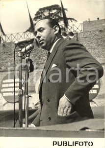 1954 ROMA On. Paolo BONOMI inaugura VIII Congresso Coltivatori Diretti - Foto