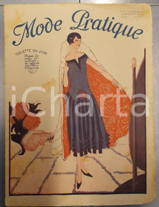 Giornale, rivista storica Octobre 1925 PARIS MODE PRATIQUE Journal femme et maison nÂ°43 - DANNEGGIATA 1