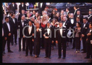 35mm vintage slide* 1989 CANNES Festival Marina VLADY Marcello Mastroianni (39)