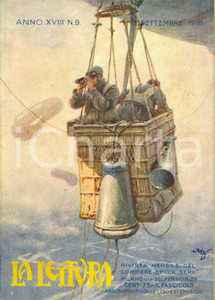 Giornale, rivista storica 1918 LA LETTURA La propaganda come arma della vittoria *Rivista Anno XVIII n°9 1