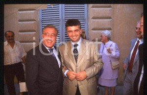 35mm vintage slide* 1995 ca FORZA ITALIA Massimo MALLEGNI Marcello DELL'UTRI 16