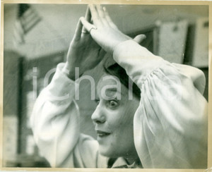 Fotografia d epoca originale 1965 ca NEW JERSEY USA Insegnante di scuola elementare a WEST POINT Fotografia 1