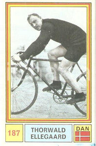 Oggetto da collezione cartaceo PANINI  SPRINT 1971 Figurina valida Thorwald ELLEGAARD n. 187 Ciclismo 1
