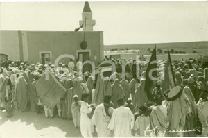 Fotografia d epoca originale 1928 SIRTE LIBIA Cerimonia inaugurazione sede PNF locale Fotografia 2 1