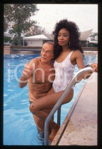 Massimo SERATO Actor and Angie ASSIEM - ITALY 1985 ca * 35 mm vintage slide 4