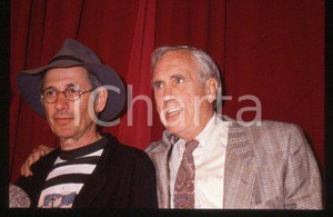 Jason ROBARDS Jerry SCHATZBERG CANNES Film Ferstival 1989 *35mm vintage slide 46