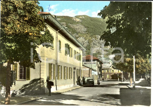 Cartolina originale da collezione 1967 OULX TO Istituto MARIA AUSILIATRICE e Albergo Commercio Cartolina FG VG 1