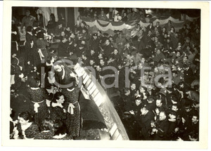 Fotografia d epoca originale 1938 MILANO Festa per i legionari al Teatro DAL VERME Fotografia 1