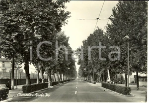 Cartolina originale da collezione 1963 CREMONA Viale Po Cartolina postale FG VG 1