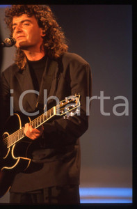 35mm vintage slide* 1990 ca ITALIA Antonio VALENTINI Ritratto del cantante (3)