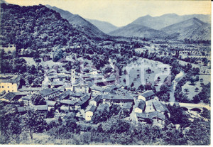 Cartolina originale da collezione 1940 ca VALGRANA CN Panorama Cartolina postale FG NV 1