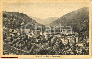 Cartolina originale da collezione 1930 circa DUMENZA (VA) Panorama frazione DUE COSSANI 1