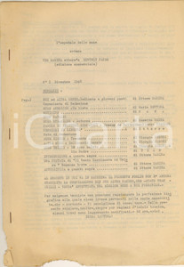 Giornale, rivista storica 1948 PAVIA ? Ettore MASINA Monthly Paper L ospedale delle Muse Rivista INEDITA 1