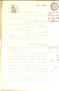 Documento originale, autentico 1871 VOLONGO CR Giacomo NAVARRO vende piccolo campo a Pietro LAZZERI 1