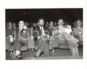 1990 ca CONFINDUSTRIA Renzo IMBENI - Roberto FORMIGONI - Luigi LUCCHINI *Foto 