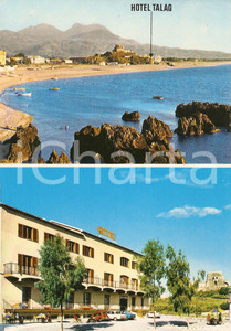 Cartolina originale da collezione 1976 SCALEA (CS) Hotel TALAO e panorama costa tirrenica *Cartolina VINTAGE FG VG 1