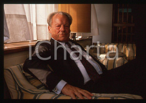 35mm vintage slide*1989 VIAREGGIO Willy BRANDT presenta "My life in politics" 45