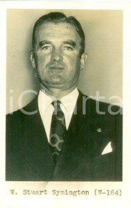 Fotografia d epoca originale 1945 ca USA Politico William Stuart SYMINGTON Fotografia 1