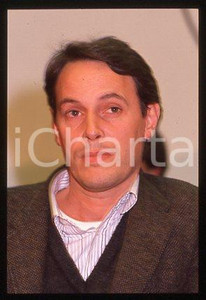 Marco FUMAGALLI - PCI Italian politician Portrait 1990 ca * 35mm vintage slide 9