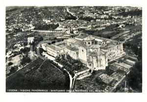 Cartolina originale da collezione 1950 ca CESENA FC Santuario MADONNA DEL MONTE Cartolina FG NV 1