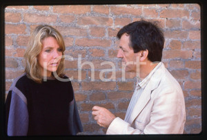 35mm vintage slide*1983 VENEZIA - CINEMA Costa-GAVRAS e Jill CLAYBURGH (1)