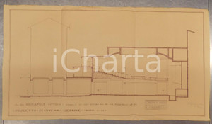 Mappa, planimetria storica 1925 MILANO Fausto DE DOMINICIS Edificatrice VITTORIA Progetto cinema SAN CARLO 1 Mappa, planimetria storica 1925 MILANO Fausto DE DOMINICIS Edificatrice VITTORIA Progetto cinema SAN CARLO 1