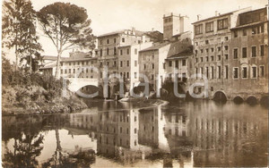 Cartolina originale da collezione Vicenza anni '30 - CittÃ  vecchia al Ponte Pusterla 1
