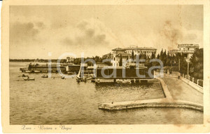 Cartolina originale da collezione 1930 ca ZARA (CROAZIA) Veduta della riviera e dei bagni marini * Cartolina FP NV 1