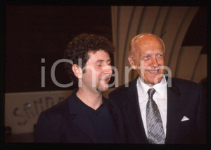 Fotografia d epoca originale Raimondo VIANELLO Fabio FAZIO  Premio TV 1998 35 mm vintage slide 4 1