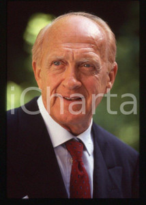 Fotografia d epoca originale Raimondo VIANELLO  Evento in villa  1995 ca 35 mm vintage slide 36 1