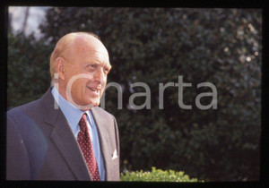 Fotografia d epoca originale Raimondo VIANELLO  Evento in villa  1995 ca 35 mm vintage slide 97 1