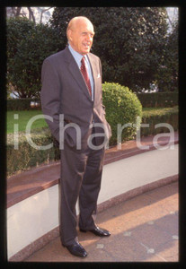 Fotografia d epoca originale Raimondo VIANELLO  Evento in villa  1995 ca 35 mm vintage slide 106 1