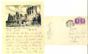 Documento originale, autentico 1942 POSTA MILITARE 207 Soldato Antonio CATTORETTI richiamato in anticipo 1