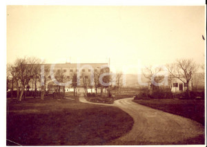 Fotografia d epoca originale 1917 BOSCOMANTICO VR Veduta della campagna Fotografia 12 x17 cm 1