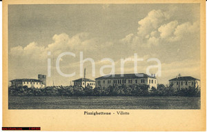 Cartolina originale da collezione 1925 PIZZIGHETTONE CR Villette FP NV rara 1