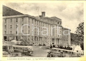 Cartolina originale da collezione 1959 SAN GIOVANNI ROTONDO FG Casa Sollievo Sofferenza 1