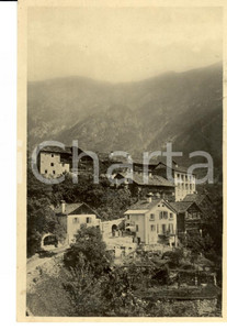 Cartolina originale da collezione 1931 RUSA DI CAMPERTOGNO VC Panorama Cartolina FP VG 1