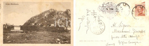 Cartolina originale da collezione 1923 Monte GRIGNA MERIDIONALE (LC) Rifugio CORTI & DENTI FP VG 1