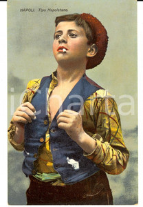 Cartolina originale da collezione 1930 ca NAPOLI COSTUMI Tipo napoletano *Cartolina FP NV 1