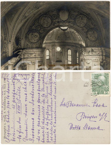 Autografo originale 1908 HALL IN TIROL Cartolina Louise JANKOVICS FP VG 1
