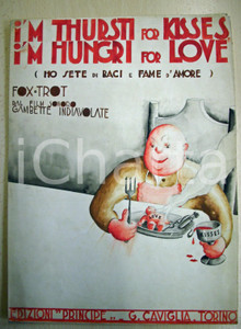 Stampa, bozzetto originale 1933 Illustrazione originale GAMBETTE INDIAVOLATE   Why be good? 1