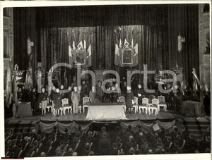 Fotografia d'epoca originale 1937 Milano - Teatro dal Verme *Cerimonia Combattenti 1