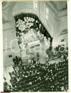 Fotografia d epoca originale 1937 MILANO Inaugurazione Chiesa S. MARIA delle GRAZIE FOTOGRAFIA 1