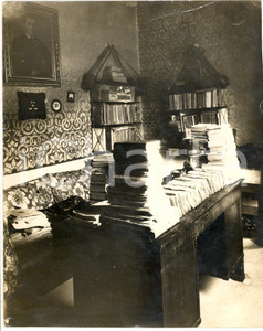 Fotografia d epoca originale 1929 CASOLA VALSENIO RA Lo studio di Alfredo ORIANI 1