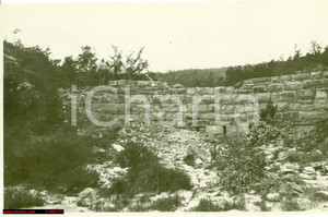 Fotografia d epoca originale 1932 MONTONA CROAZIA Bonifica Valle del QUIETO animata Fotografia 1