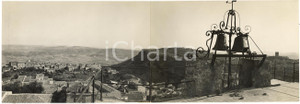 Fotografia d'epoca originale 1937 ENNA Panorama della cittÃ  dalla torre del DUOMO 1