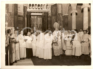 Fotografia d epoca originale 1930 ROMA Benedizione campane Chiesa SANTA MARIA ADDOLORATA Piazza BUENOS AIRES 1